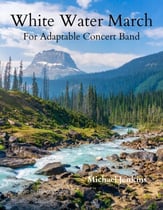 White Water March Concert Band sheet music cover